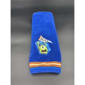 Pixar Monsters Inc Terrycloth Kitchen Towel Mike Wazowski Kids Bathroom